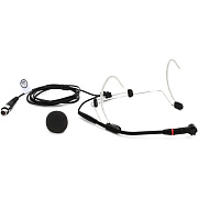 AKG C555L речевой конденсаторный микрофон с оголовьем, кардиоидный, черный, 3-контактный mini-XLR